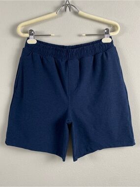 Beyond Yoga Take It Easy Spacedye Short | Nocturnal Navy